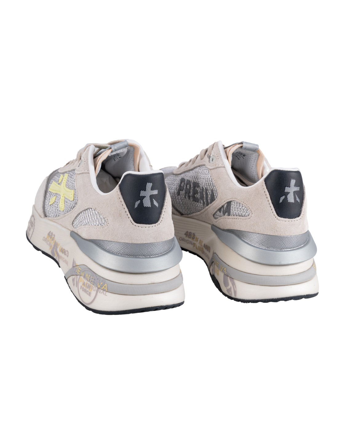 shop PREMIATA  Scarpa: Premiata sneakers "Moerund 6988".
Logo PREMIATA.
Suola leggera in contrasti di colore.
Composizione: Suola: 70% pebax 20% gomma 10% tpu tomaia: 80% pelle di vitello 10% pl 5% ea 5% pu fodera: 86% pelle di capra 14% pu.
Prodotto in Vietnam.. MOERUND 6988-G number 9474097